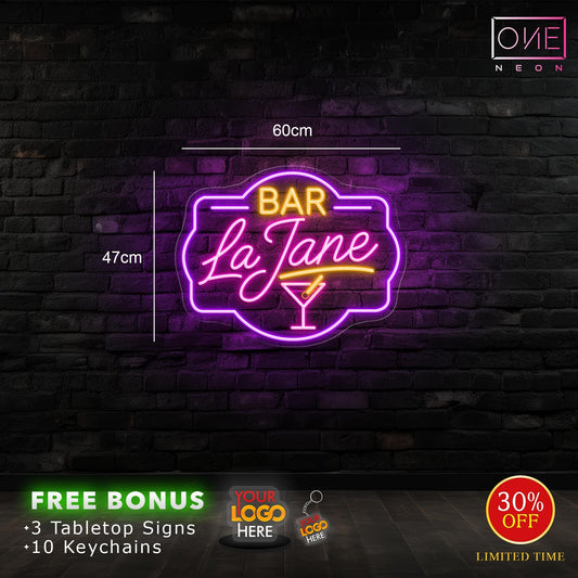 Bar La Jane | LED Neon Sign