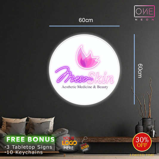 MesoSkin | LED Neon Sign (waterproof)