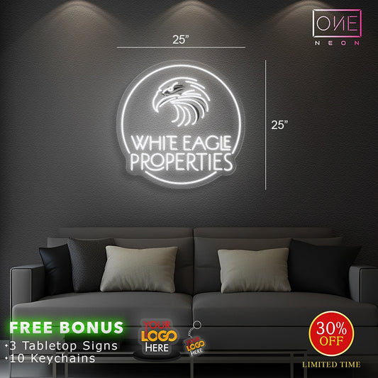 WHITE EAGLE PROPERTIES | LED Neon Sign (waterproof)