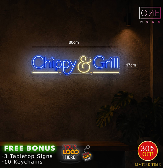 chippy & grill | LED Neon Sign