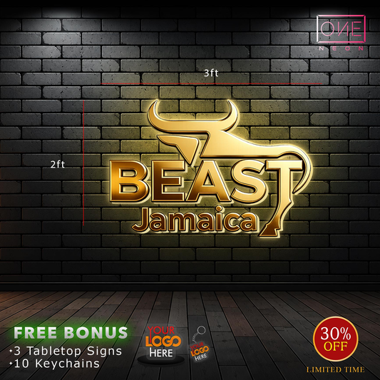 BEAST MODE | 5 Custom Signs
