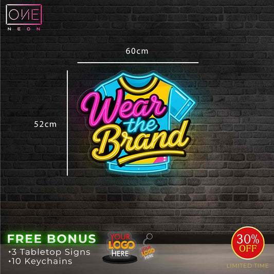 Wear the Brand | LED Neon Sign (waterproof)