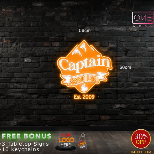 CAPTAIN | LED Neon Sign