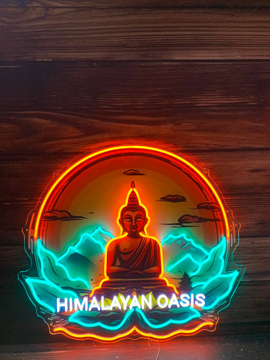 HIMALAYAN OASIS | LED Neon Sign (waterproof)