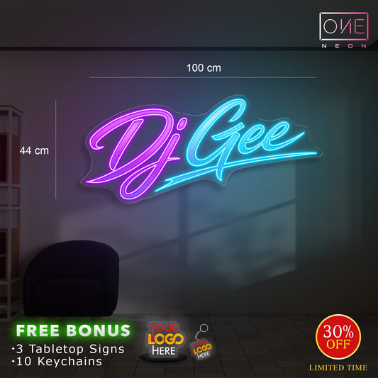 DJ GEE  | LED Neon Sign
