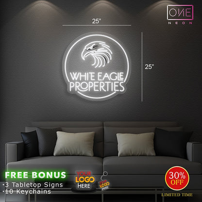 WHITE EAGLE PROPERTIES  | LED Neon Sign (waterproof)