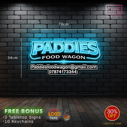 PADDIES  | LED Neon Sign