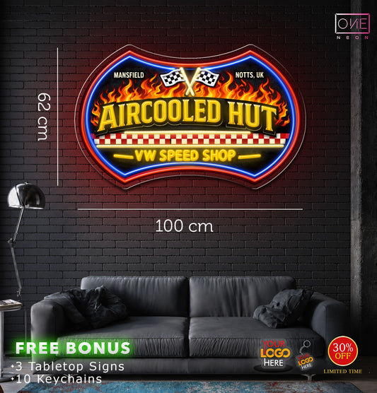 AIRCOOLED HUT  | LED Neon Sign