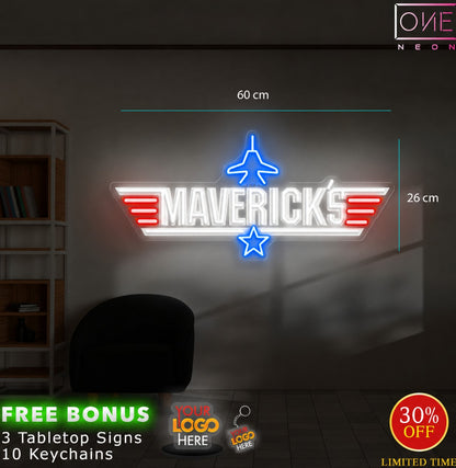 MARVERICK'S  | LED Neon Sign