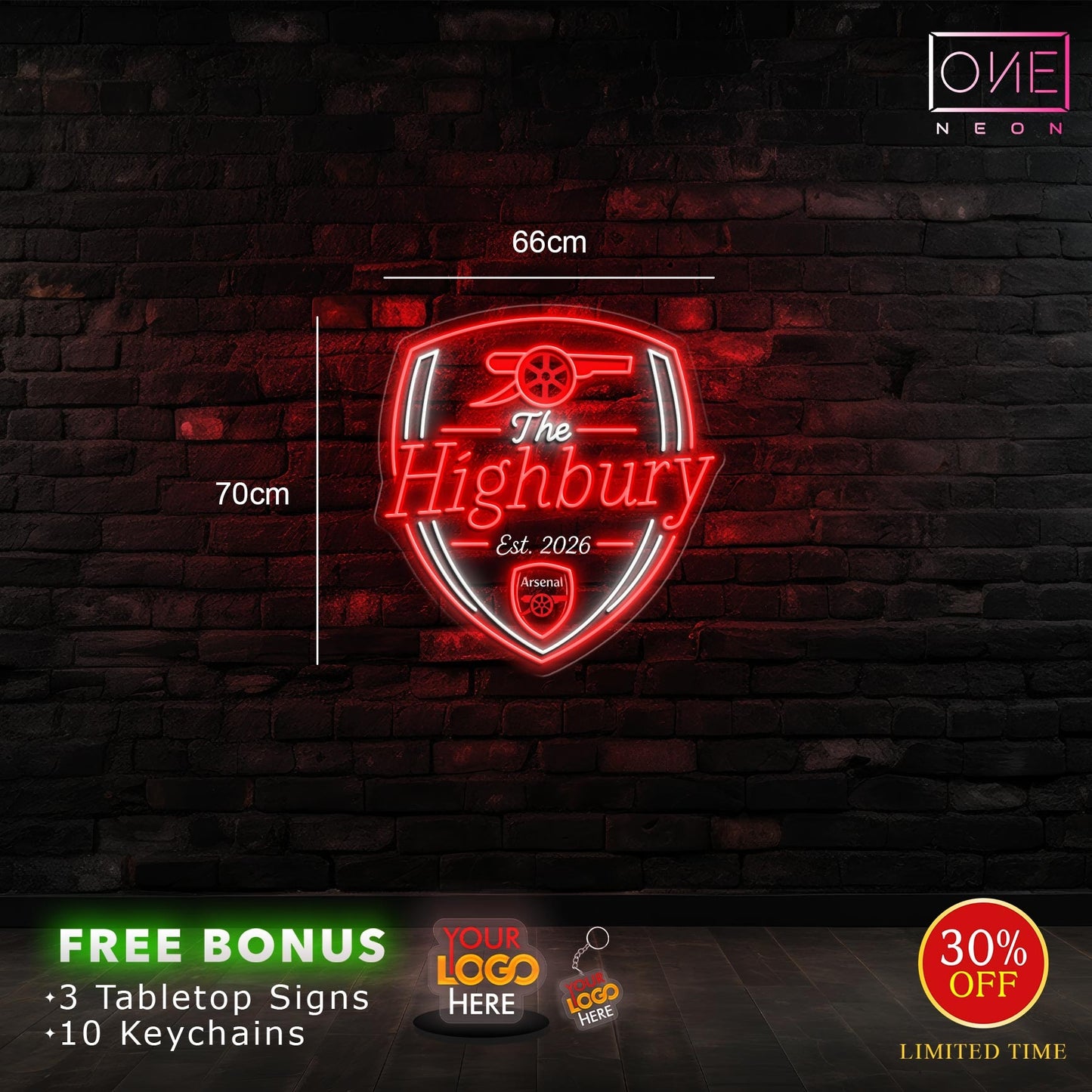 The highbury| Led Neon Sign