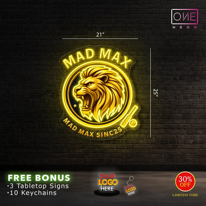 MAD MAX | LED Neon Sign