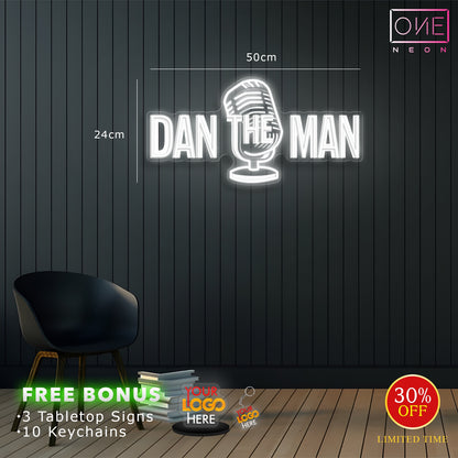 DAN MAN | LED Neon Sign