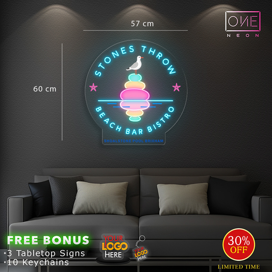 Stones throw| LED Neon Sign