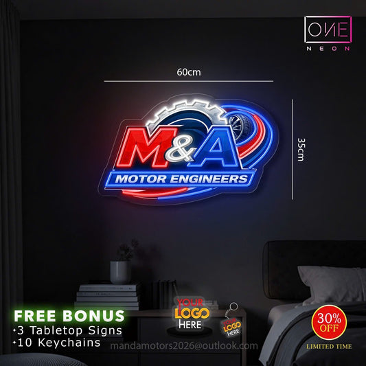 Motor engineers | LED Neon Sign