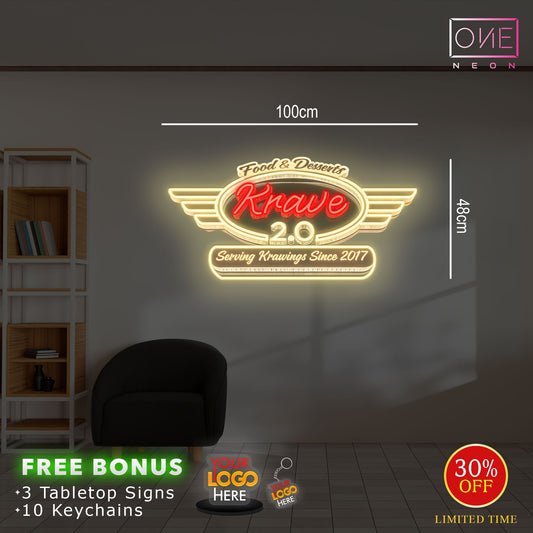 Krave | Led Neon Sign