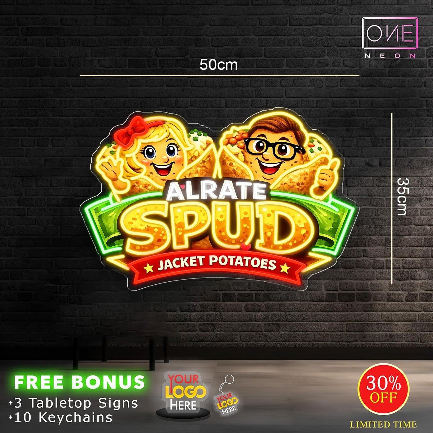SPUD | LED Neon Sign