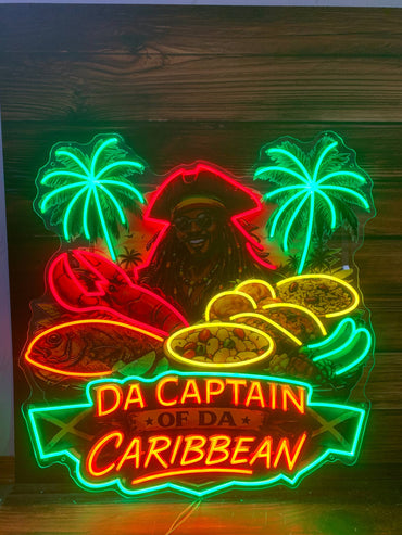 DA CAPTAIN  | LED Neon Sign