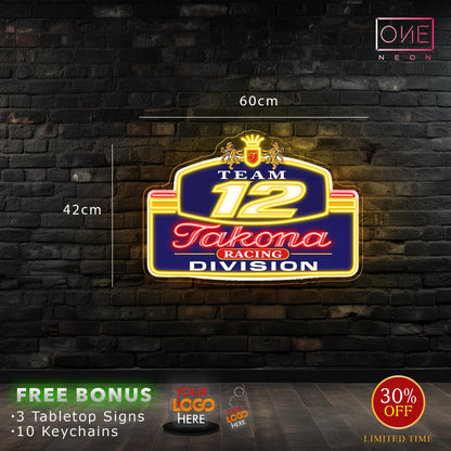takona racing devision | LED Neon Sign